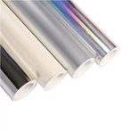 Pellicola spazzolata in PET argento